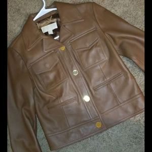 Michael Kors leather jacket